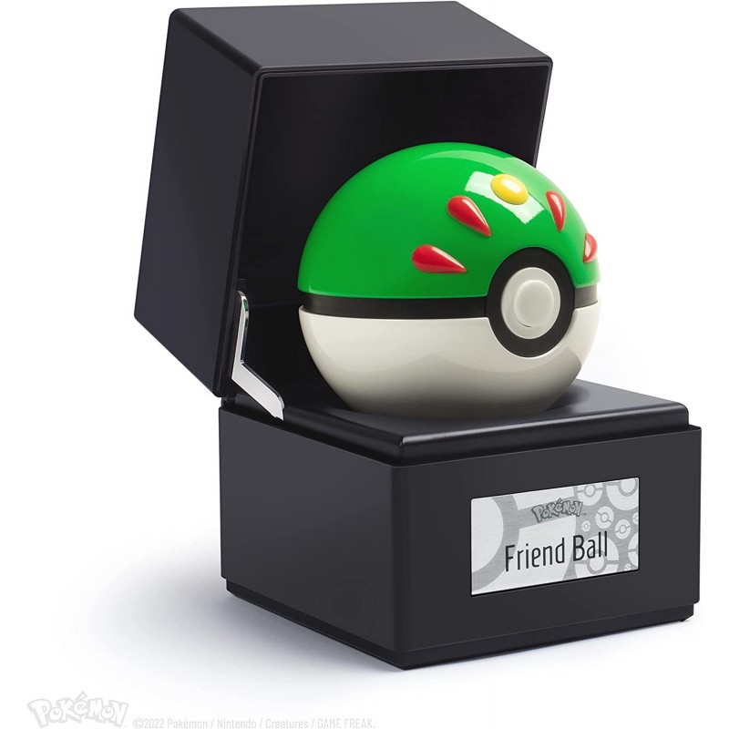 Bola Réplica Electrónica Die Cast Pokémon Friend Ball