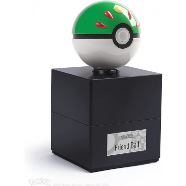 Bola Réplica Electrónica Die Cast Pokémon Friend Ball