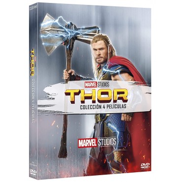 Thor + Thor: The Dark World + Thor: Ragnarok + Thor: Love And Thunder [DVD]