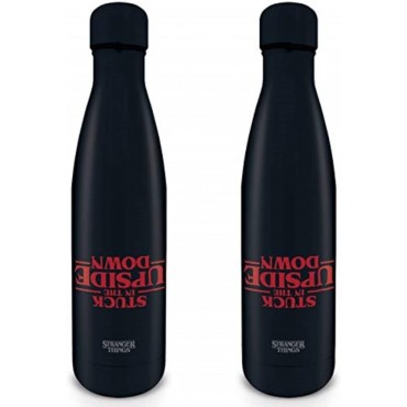 Botella Stranger Things Metálica 500 mls