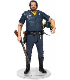 Figura Bud Spencer Wilbur Walsh Dos Súper Policías Articulada 18 cms