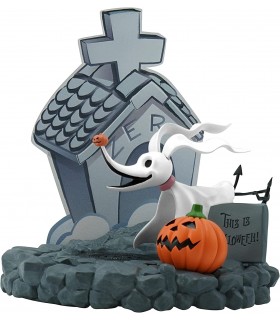 Figura Zero Diorama The Nightmare Before Christmas Pesadilla Antes de Navidad 12 cms