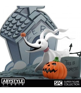 Figura Zero Diorama The Nightmare Before Christmas Pesadilla Antes de Navidad 12 cms