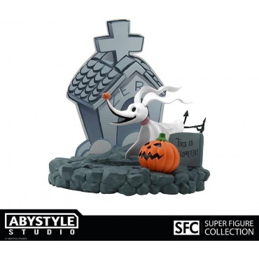 Figura Zero Diorama The Nightmare Before Christmas Pesadilla Antes de Navidad 12 cms