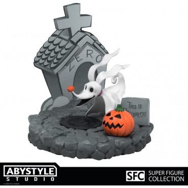 Figura Zero Diorama The Nightmare Before Christmas Pesadilla Antes de Navidad 12 cms