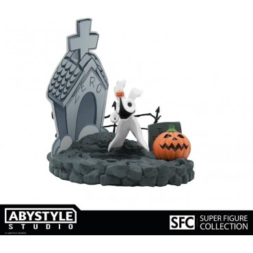 Figura Zero Diorama The Nightmare Before Christmas Pesadilla Antes de Navidad 12 cms