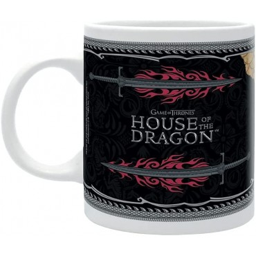 Taza House Of The Dragon Targaryen Cerámica 320 mls