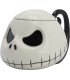 Taza The Nightmare Before Christmas Pesadilla Antes de Navidad Cerámica 3D con Tapa 450 mls