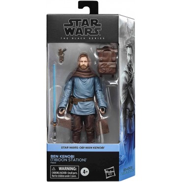Figura Ben Kenobi (Tibidon Station) Star Wars: Obi-Wan Kenobi The Black Series Articulada 15 cms