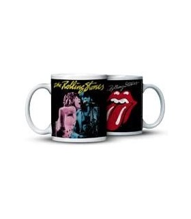 Taza Rolling Stones Póster Concierto 1972 Cerámica 315 mls