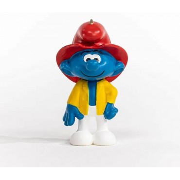 Figura Pitufo Bombero 5,5 cms