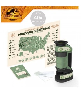 Microscopio Jurassic World Láminas