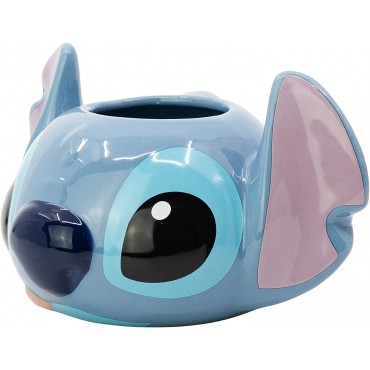 Taza Lilo & Stich 3D Cerámica 375 mls