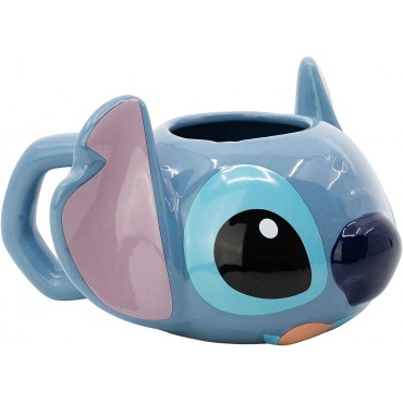 Taza Lilo & Stich 3D Cerámica 375 mls