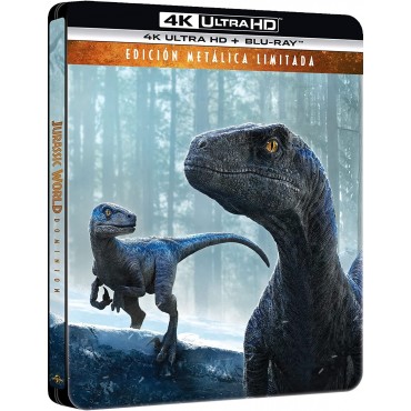 Jurassic World: Dominion (4K UHD + Blu-ray) (Ed. especial metálica) [Blu-ray]
