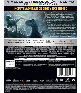 Jurassic World: Dominion (4K UHD + Blu-ray) (Ed. especial metálica) [Blu-ray]