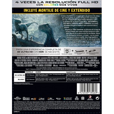 Jurassic World: Dominion (4K UHD + Blu-ray) (Ed. especial metálica) [Blu-ray]