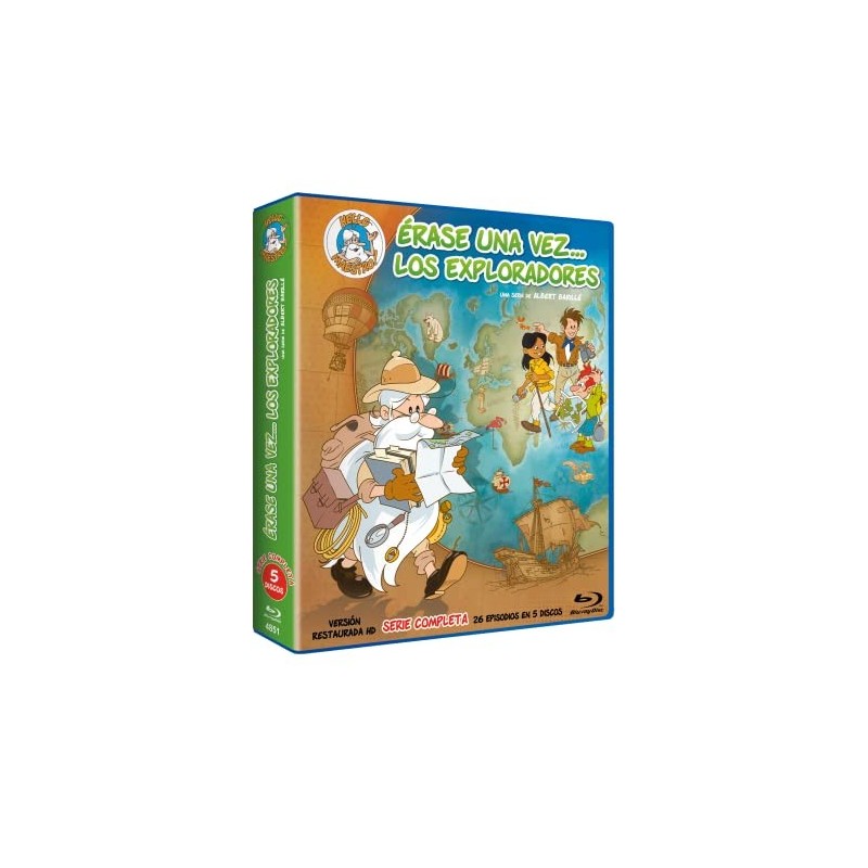 Érase una vez... los Exploradores (Serie de TV) 5 DVDs [Blu-ray]