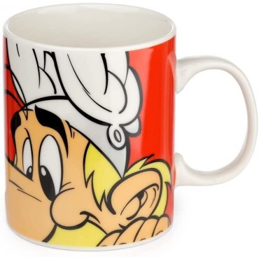 Taza Astérix - Astérix y Obélix Porcelana 300 mls