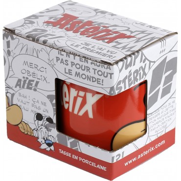 Taza Astérix - Astérix y Obélix Porcelana 300 mls