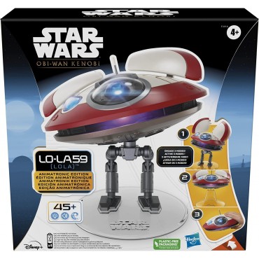 Figura LO-LA59 (Lola) Star Wars: Obi-Wan Kenobi Animatrónica Luz y Sonido
