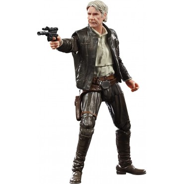 Figura Han Solo Star Wars El Despertar de la Fuerza Star Wars: The Force Awakens Black Series Articulada 15 cms