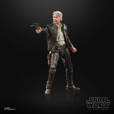 Figura Han Solo Star Wars El Despertar de la Fuerza Star Wars: The Force Awakens Black Series Articulada 15 cms