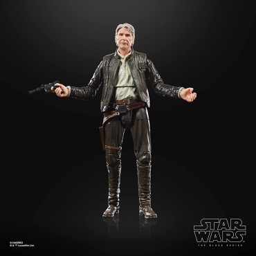 Figura Han Solo Star Wars El Despertar de la Fuerza Star Wars: The Force Awakens Black Series Articulada 15 cms