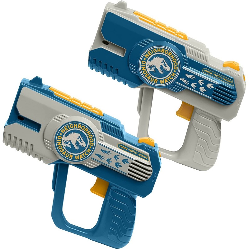 Set Pistolas Laser Jurassic World Dominion Laser Tag Blaster Con Luz, Sonido y Vibración