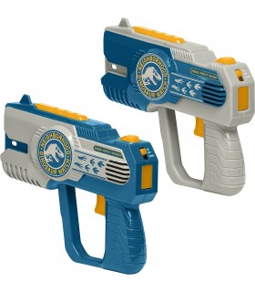 Set Pistolas Laser Jurassic World Dominion Laser Tag Blaster Con Luz, Sonido y Vibración