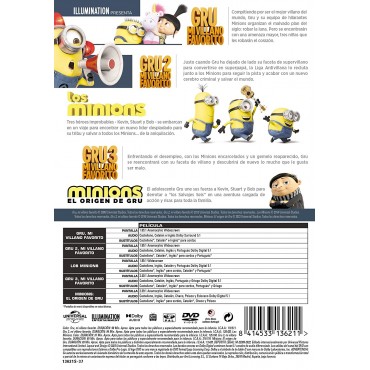 Minions + Gru Pack [DVD]