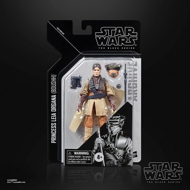 Figura Princesa Leia Organa (Boushh) El Retorno del Jedi Star Wars: Return of Jedi Black Series Articulada 15 cms
