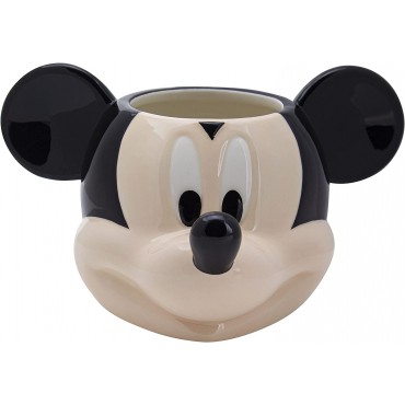 Taza Mickey Mouse 3D Disney Cerámica 400 mls