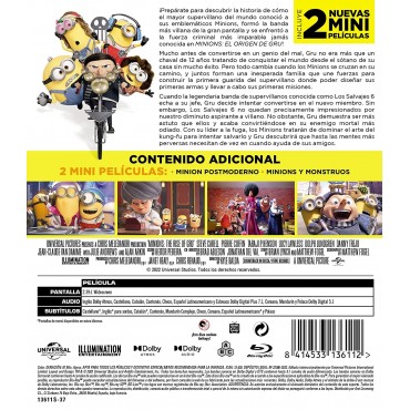 Minions: The Rise Of Gru [BLU_RAY]