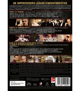 El Padrino: Trilogia 50 Aniversario + Disco Extras (DVD) (4 discos) [DVD]