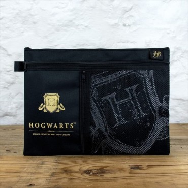 Estuche Hogwarts Harry Potter 3 Compartimentos
