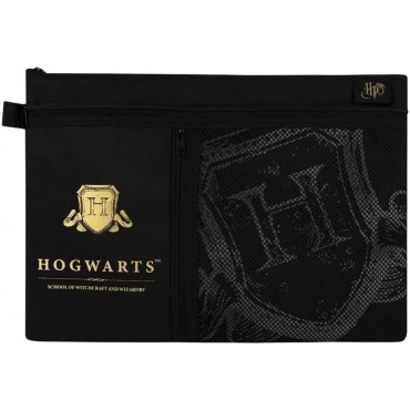 Estuche Hogwarts Harry Potter 3 Compartimentos