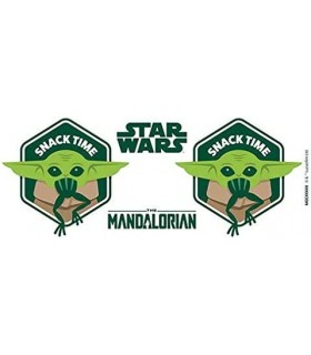 Taza Snack Time The Child Grogu Baby Yoda The Mandalorian Star Wars Cerámica 315 mls