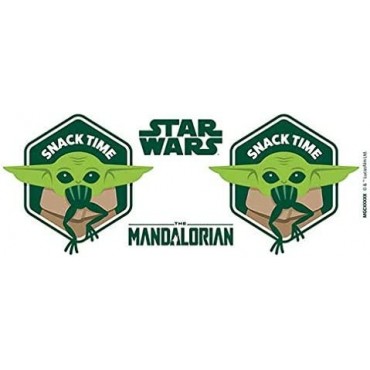 Taza Snack Time The Child Grogu Baby Yoda The Mandalorian Star Wars Cerámica 315 mls