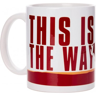 Taza This Is The Way The Mandalorian Star Wars Cerámica 315 mls