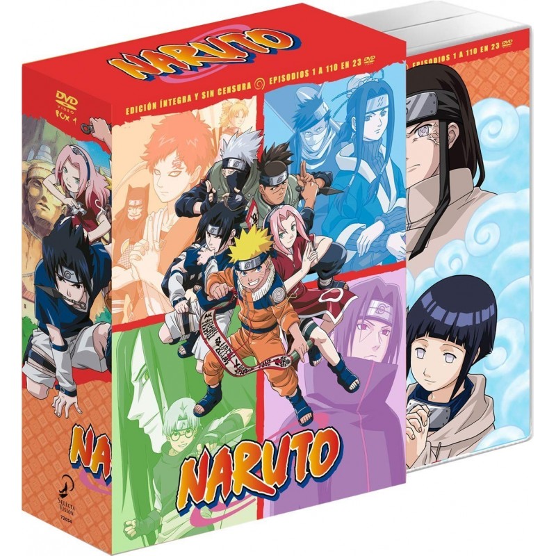 Naruto - Episodios 1 a 110 (BOX 1) [DVD]