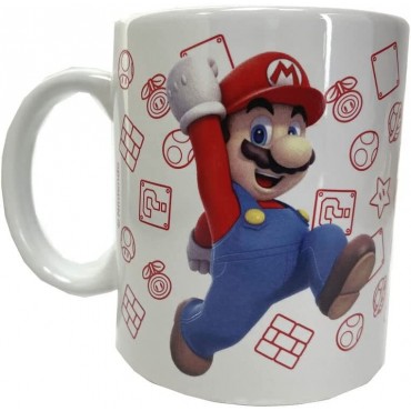 Taza Cerámica + Hucha Metalica Super Mario Bros 