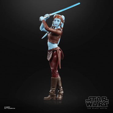Figura Aayla Secura El Ataque de los Clones Star Wars: Attack of the Clones The Black Series Articulada 15 cms