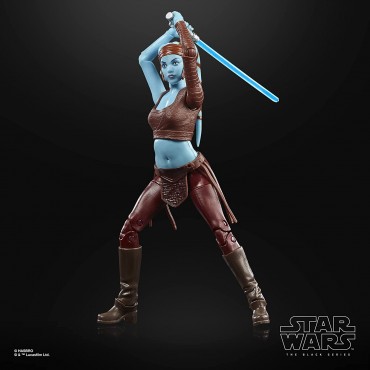 Figura Aayla Secura El Ataque de los Clones Star Wars: Attack of the Clones The Black Series Articulada 15 cms