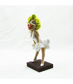 Figura Marilyn Monroe Artesanal 20 cms