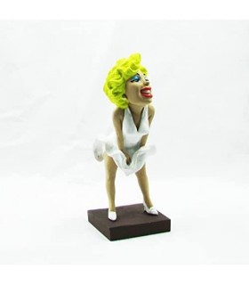 Figura Marilyn Monroe Artesanal 20 cms