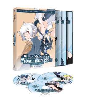 Danmachi T1. DVD. [DVD]