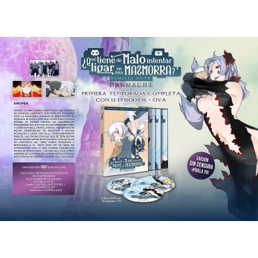 Danmachi T1. DVD. [DVD]