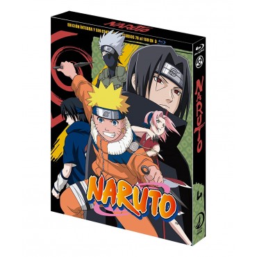 Naruto Box 4. Bluray. Episodes 76 to 100. [Blu-ray]