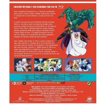 Dragon Ball Z Box 6. Bluray. Episodios 100 a 117 (18 episodios). [Blu-ray]
